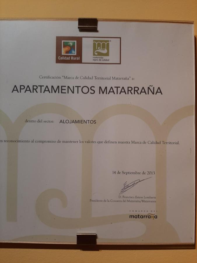 Apartamentos Matarranya Valderrobres Exteriér fotografie